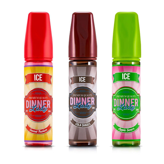 Dinner Lady Ice Range 50ml Shortfill