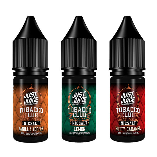 Just Juice TOBACCO CLUB 10ml Nic Salts